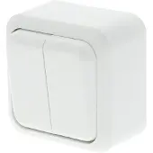 Q-Link Serieschakelaar | (Opbouw, Wit)