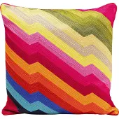Kare design Kussen Artistic zig zag