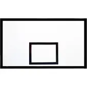 Softee Lynx schuimbasketballmand, wit. Afmetingen: 180 x 105 x 1,9 cm. Kleur: wit. Afmetingen: 180 x 105 x 1,9 cm