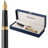 Waterman Hémisphère-vulpen | De Opera-collectie | Zwart & goud | Geschenkverpakking