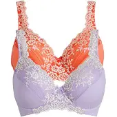 Bonprix Beugel bh met sierlijk kant (set van 2) maat 100