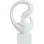 Light & Living Ornament Felicia - Crème - 25x16.5x42.5cm - Modern - Kunststof