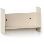 TIPTOE Pli Stalen Wandplank Cream White | 30 cm