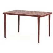 TIPTOE Midi Buitentafel Brick Red | 4 seater