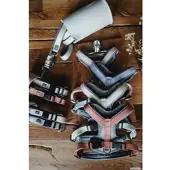 Hunter Trainingslijn Neopren Grijs - Hondenriem - 200x2.5 cm