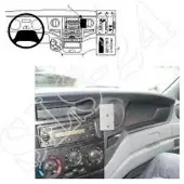 Brodit ProClip houder geschikt voor Iveco Daily 2006-2014 Angled mount