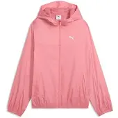 Puma Essentials windjack met normale pasvoorm voor Dames, Roze, Maat L