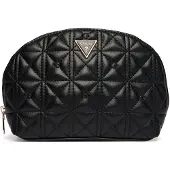 GUESS accessoiretas Dome Pouch Black zwart
