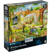 The House of Puzzles legpuzzel Kitchen Garden 1000 stukjes puzzel.