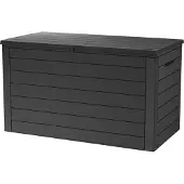 Keter Ontario Opbergbox - 570L - 129x67.4x73.7cm - Grafiet
