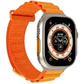 Puro Puaw44extremeora (Nylon, Apple Watch Ultra), Horlogebandjes, Oranje