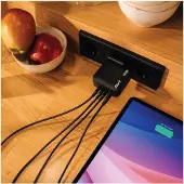 Verbatim Mini Gan 165W Wandlader 3X Usb-C Pd 1X Usb-A