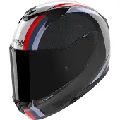 Nolan X-904 ULTRA CARBON GEMINI Integraalhelm Wit/Blauw/Rood XL unisex