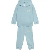 Puma Joggingpak 'Minicats' lichtblauw / wolwit