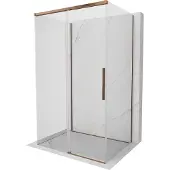 Mexen Rox-3S 3-zijdige douchecabine 90 x 120 , transparant, roségoud - 8C2-090-120-60-00-3S