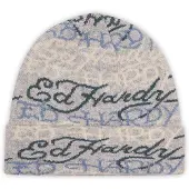 Ed Hardy Muts crème / blauw / grijs / antraciet