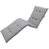 Madison Ligbedkussen Napels Grey Water Reppelent Coating (200 x 65 cm)