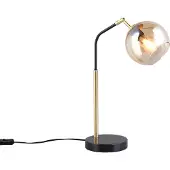 TRIO Design tafellamp Paxton zwart