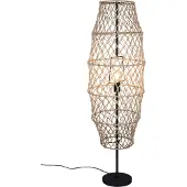 TRIO Rotan vloerlamp Hive Ø 38cm