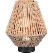 Reality LED Oplaadbare tafellamp | Lira | 3000K | Dimbaar | Bruin | Lighting