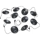 RL LIVE YOUR LIGHT REALITY CHAIN - Lichtsnoer - Zwart mat - incl. 10x E27 1 W - Niet geschikt voor externe dimmer - Wand- en plafondmontage - Buitenverlichting - IP44