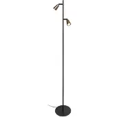 Lucide TIANA - Vloerlamp - 2xGU10 - Champagne kleur | Essential