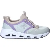 Rieker Sneakers laag taupe / mintgroen / sering