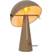 Lucide BARONE - Tafellamp - Ø 38 cm - 1xE27 - Taupe | Vibes