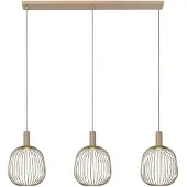 Lucide Design Hanglamp Esterel - Bruin - Metaal - 99x31.5cm - 3xgu10