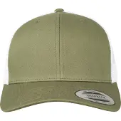 Flexfit Pet olijfgroen / wit