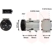 VAN WEZEL 1800K167 Aircopomp