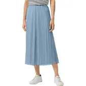 s.Oliver Black Label Rok lichtblauw
