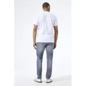 Garcia Russo heren Jeans, 32/32, Grijs, Tapered fit