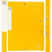 Exacompta 25x Cartobox Archiefdoos Rug 25mm - A4 (vlak geleverd) - Geel - 18506H