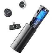 Ulanzi A21 draadloze microfoon-set + case USB-C - zwart+wit