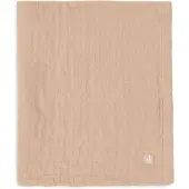 Jollein Baby Deken Wieg Jersey 75x100cm - Jacquard Biscuit - GOTS