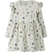 Name It Mini Jurk hemelsblauw / lichtgrijs / donkerlila / eosine