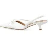 Bianco Slingpumps 'Kristin' wit