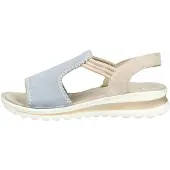 Ara Sandalen met riem crème / lichtblauw / wit