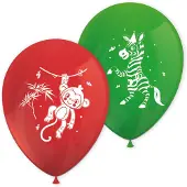 We Fiesta Wefiesta - Ballonnen jungle party (8 stuks)