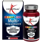 Lucovitaal 2x Multi+ Weerstand Hoog Gedoseerd 60 kauwtabletten