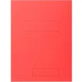 Exacompta 2-Flap map 335008E Rood Karton 24 x 32 cm 250 Stuks