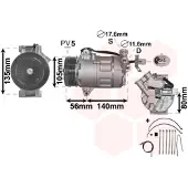 VAN WEZEL 3700K428 Aircopomp
