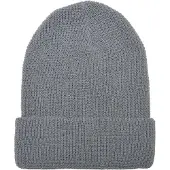 Flexfit Recycled Yarn Waffle Knit Beanie Grey - Flexfit 1505RY