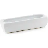 Polnix Bloembak Piano keramiek L32cm H12cm wit