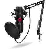 Krom Capsulemicrofoon Met Standaard