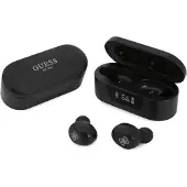 GUESS True Wireless Universele Bluetooth In-Ear Oordopjes - Zwart