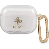 GUESS Glitter (Koptelefoon tas), Hoofdtelefoon Tassen + Beschermende Covers, Transparant
