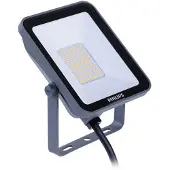 Philips - LED Breedstraler Ledinaire BVP167 Grijs 20W 2400lm 110D - 830-840-865 | IP65 Symmetrisch