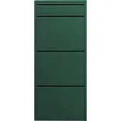 Kare design Schoenenkast Caruso groen 3+1 laden